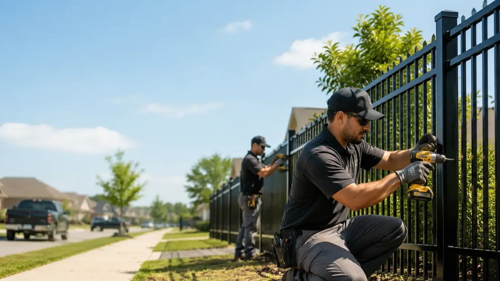 Metal Fence Installation in Cosby, TN